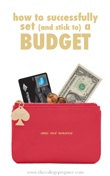 how to budget in college