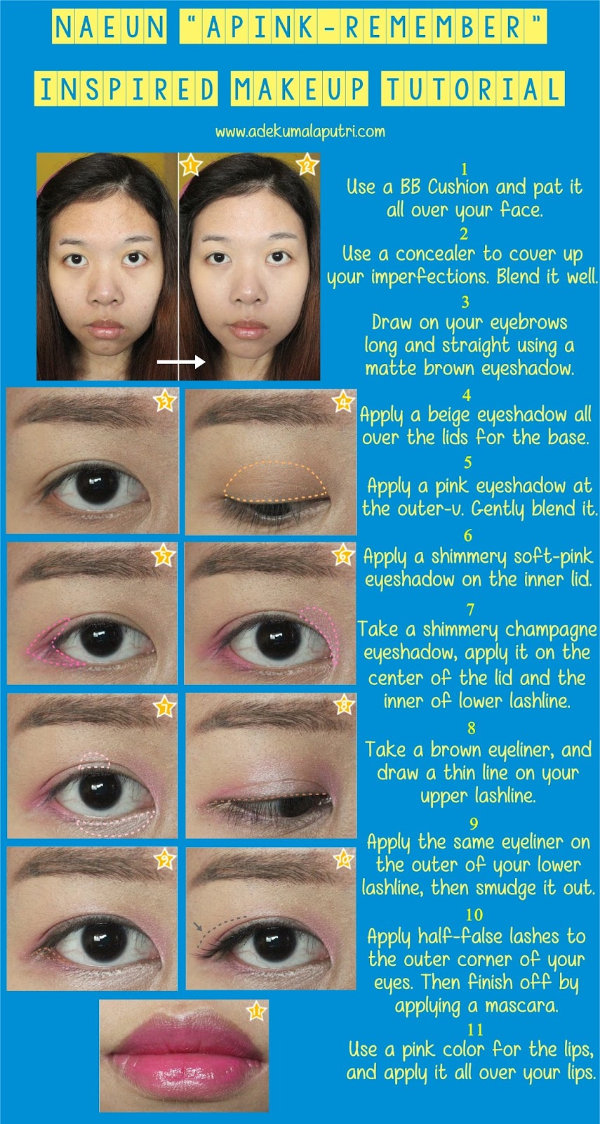 Naeun 'Apink - Remember' Makeup Tutorial
