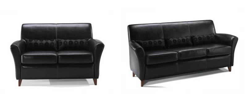 stok sofa @ showroom ( full leather sofa )