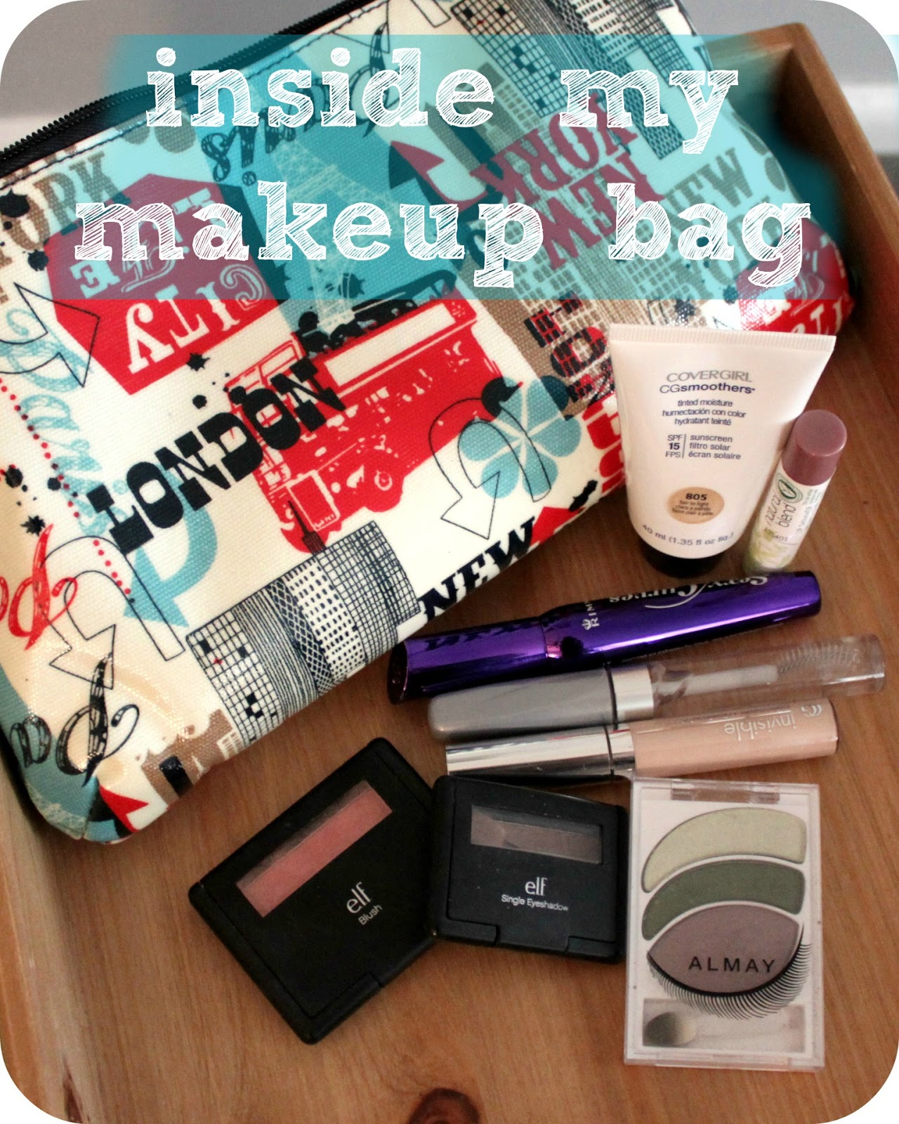 This Girl's Life {inside my makeup bag}