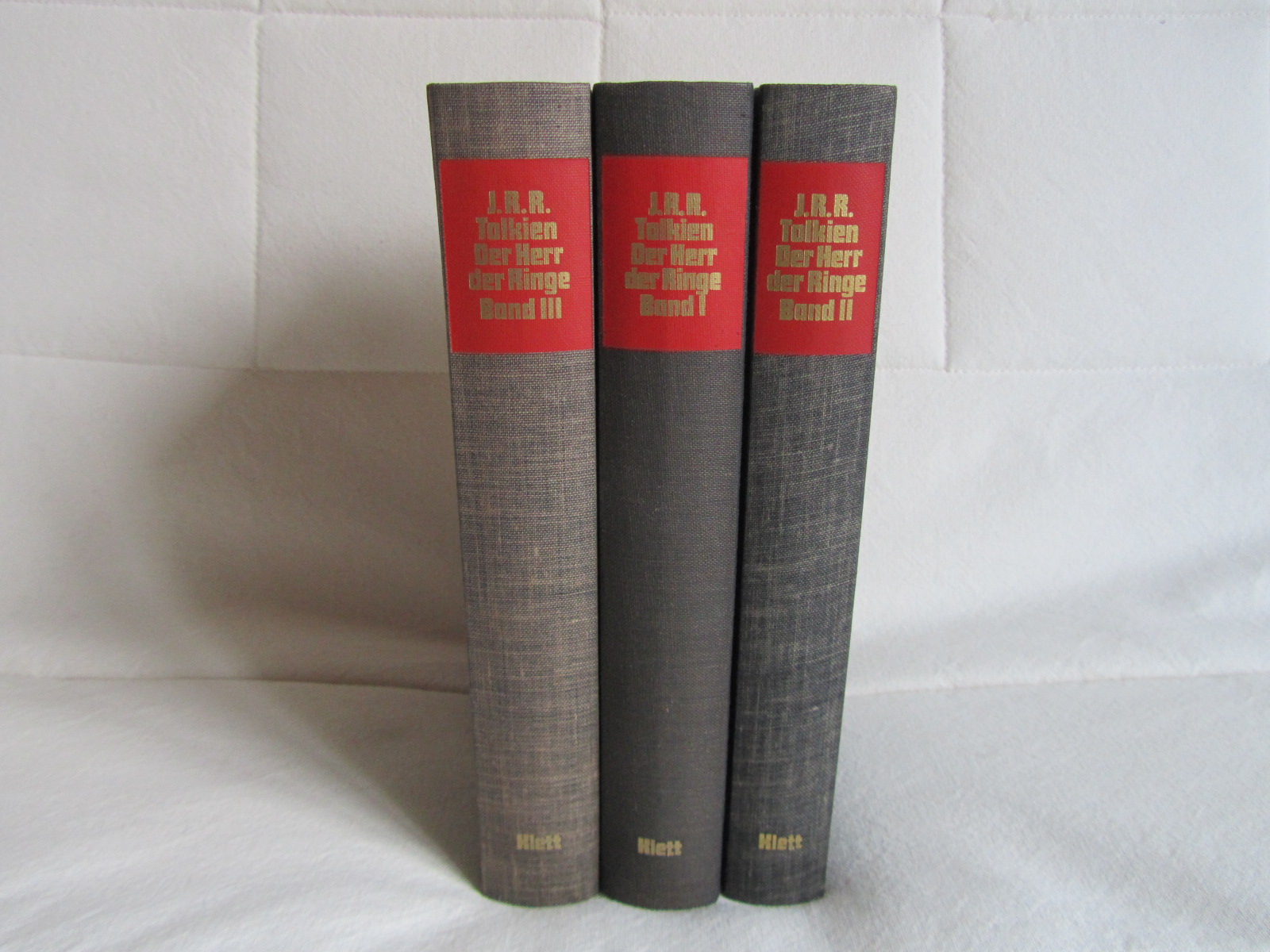 Tolkien Collection Der Herr der Ringe Klett Cotta 1. Auflage 1969/1970