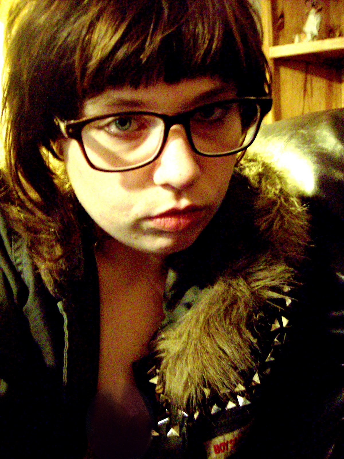 Trina is artsy fartsy How To Put Studs on a Patch Jacket