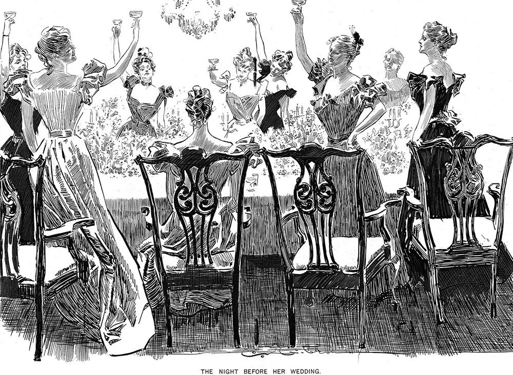 The Gibson Girl Illustration by Charles Dana Gibson Blog of an Art