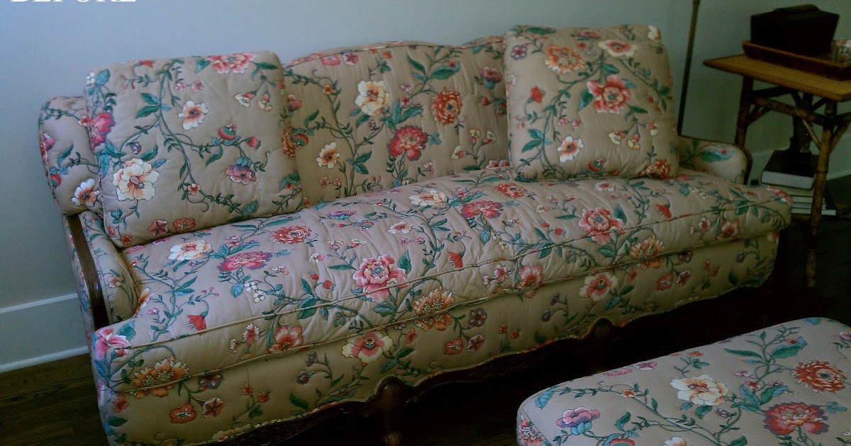 Live Beautifully A Sofa Before & After