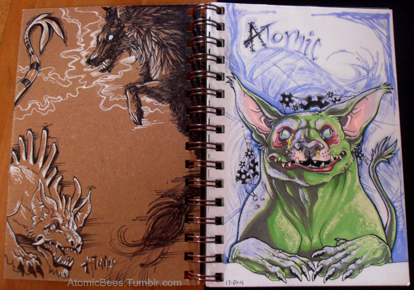 Atomic's Blog The Bristol board sketch book