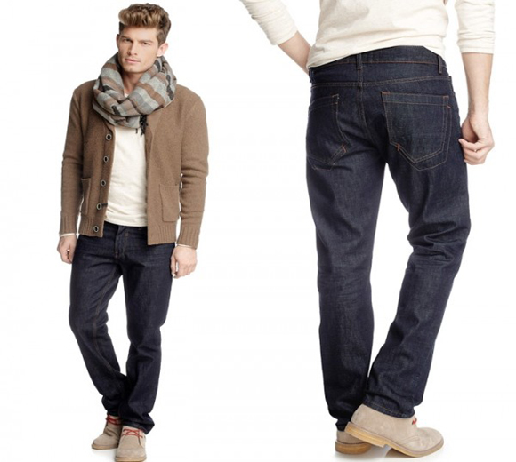 Latest Men's Denim Dark Jeans Collection 2012-13
