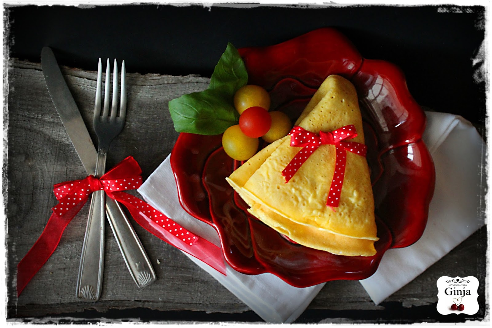 As várias faces da Ginja Crepes com recheio de delícias do mar