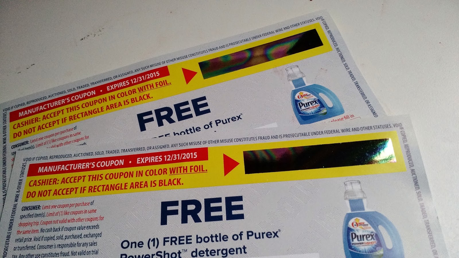 FREE IS MY LIFE GIVEAWAY COUPONS for 2 FREE Bottles of Purex
