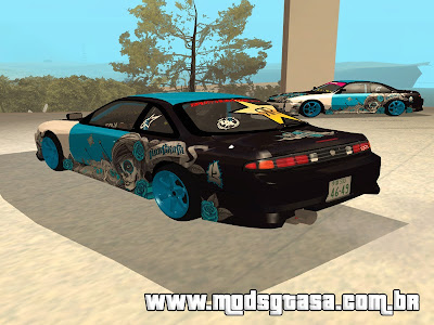 Nissan Silvia S14 NonGrata Drift para GTA San Andreas