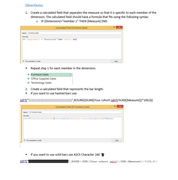 Enjoy Tableau How to add a Bar Chart to the Tooltip