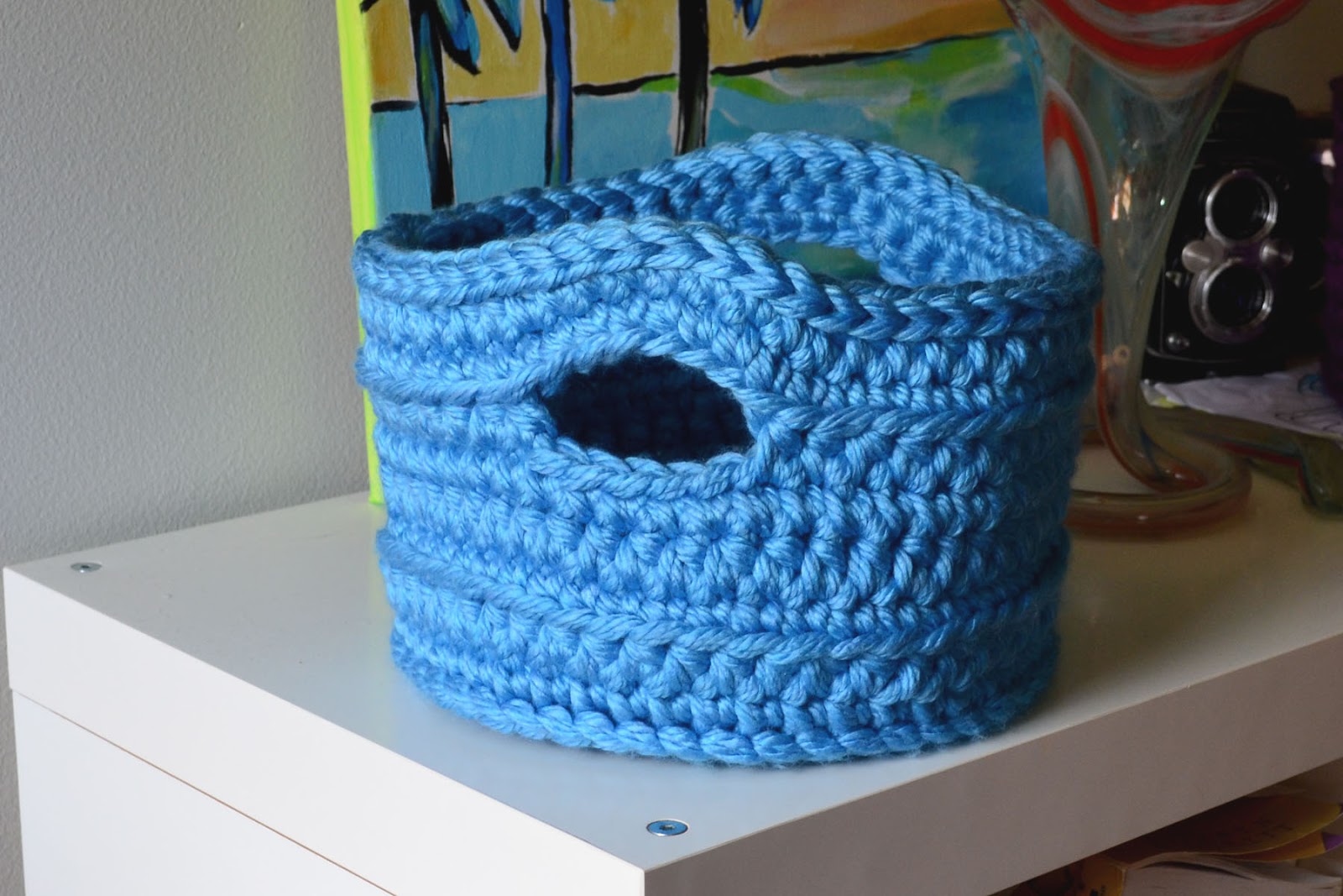 Crochet in Color Another Version of the Chunky Basket