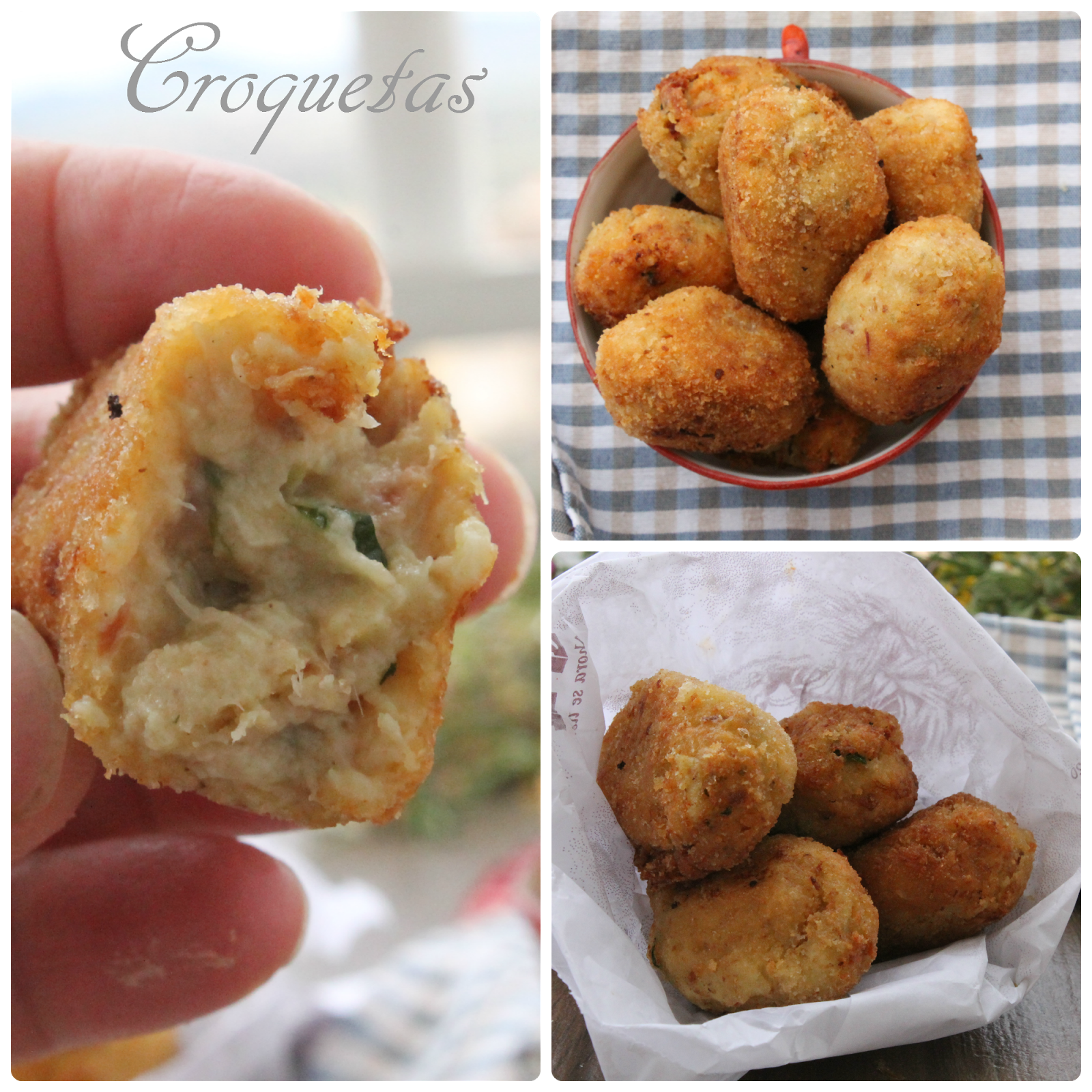 MI ADORABLE COCINA CROQUETAS DE POLLO