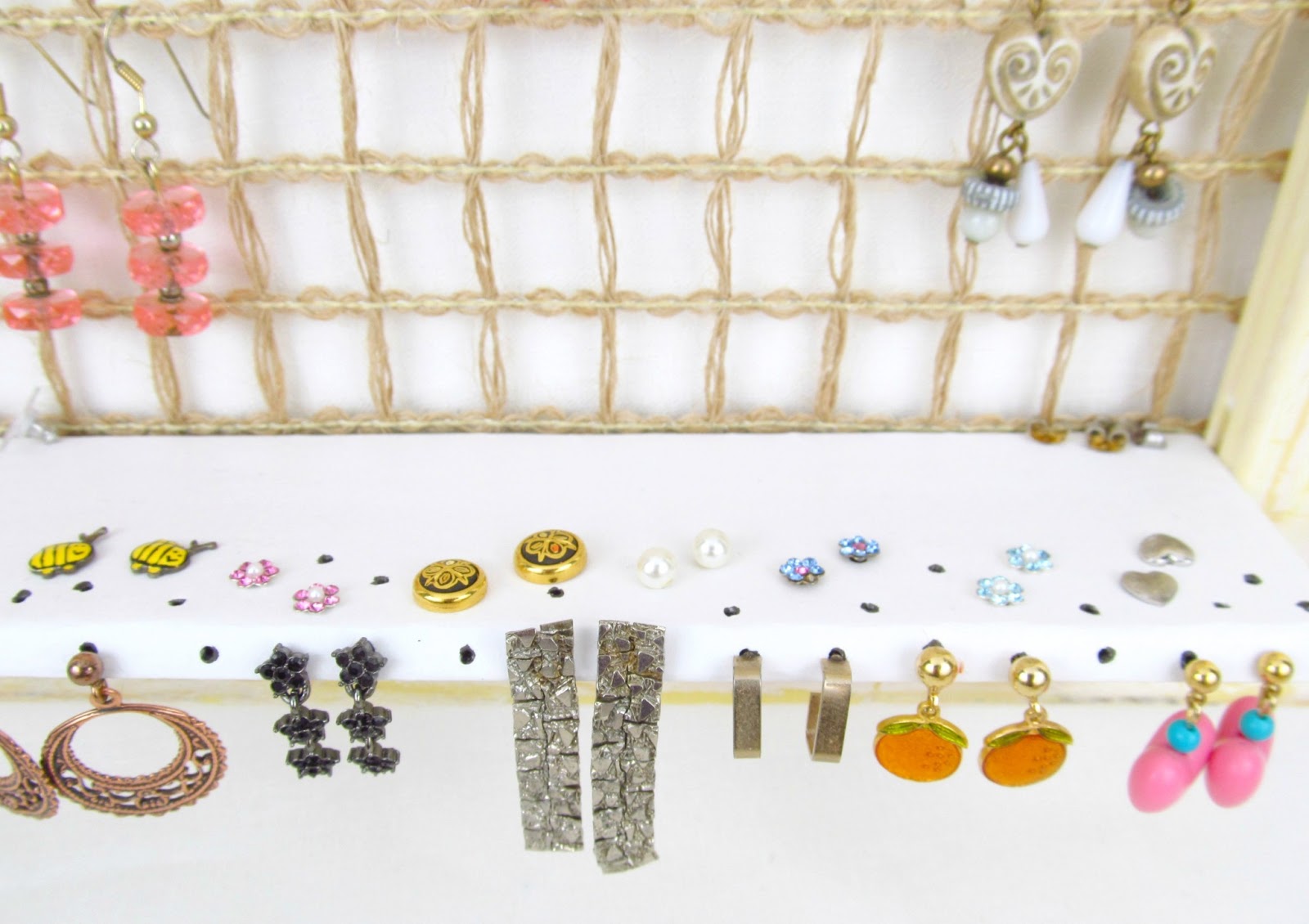 Rise and Shine Wall Hanging Jewelry Holder