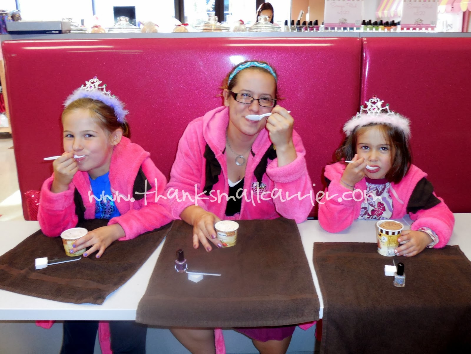 Thanks, Mail Carrier MotherDaughter Bonding at the Scooops Kid Spa