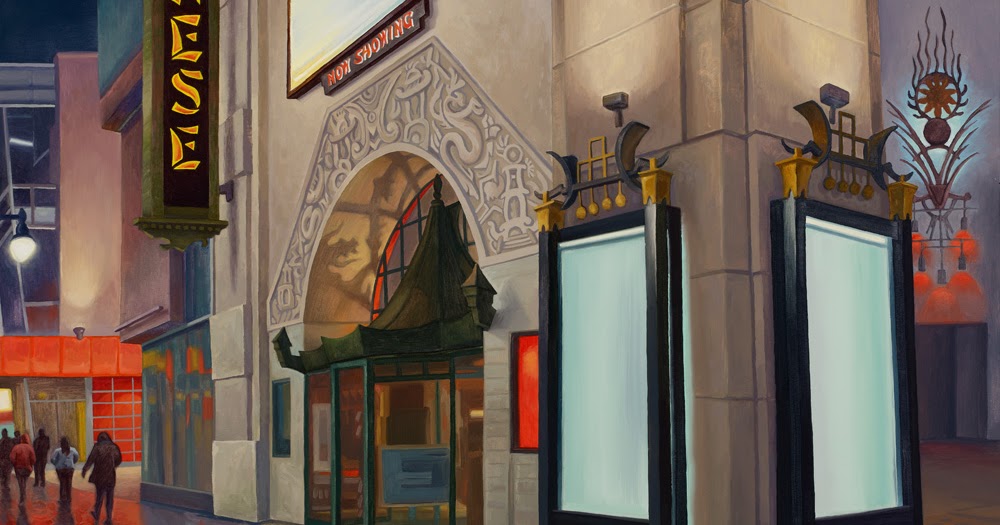 California Painter Tony Peters Grauman's Chinese Theater