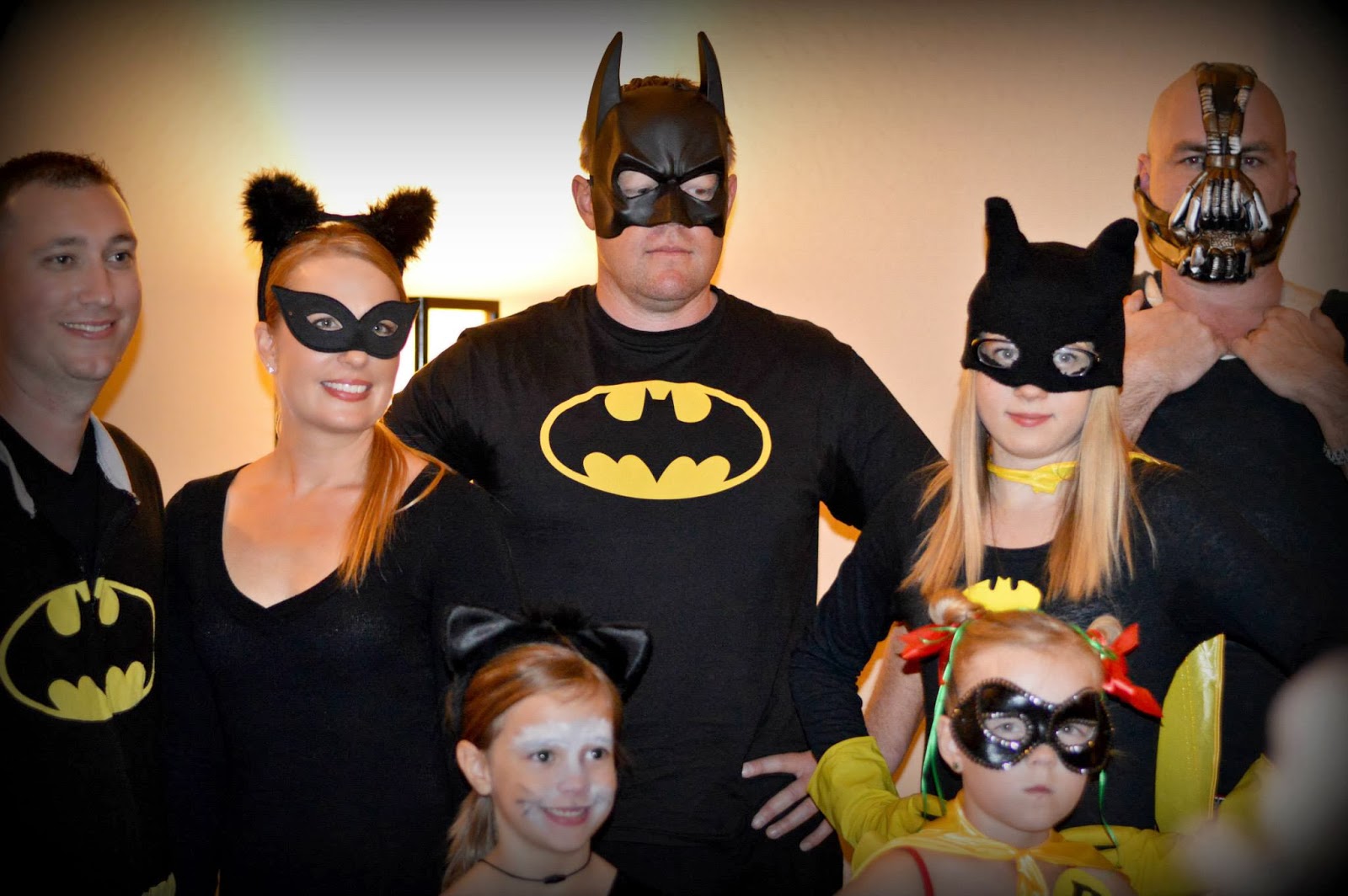 The Busy Broad Batman Themed Family Costumes