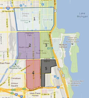 Chicago residential parking zones map