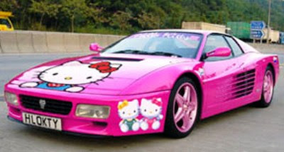 Hello Kitty car