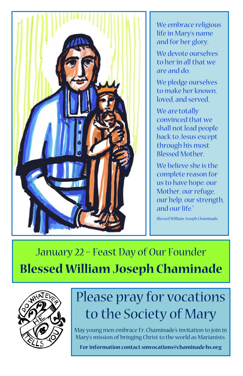 Into The Deep Blessed William Joseph Chaminade Feast Day January 22