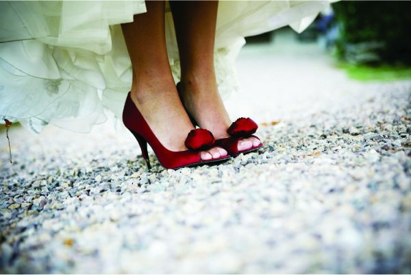 Guest Post Wedding Day Shoes Guest Post Wedding Day Shoes