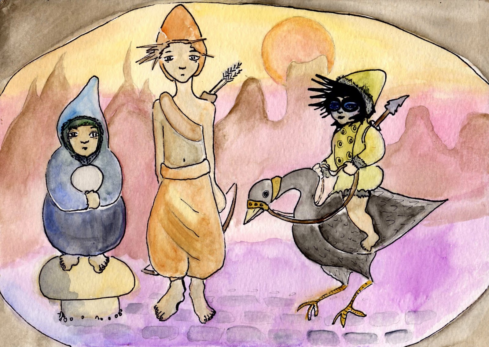 http://www.Maricanatalithompson.com/more-illustrations-2.html , portland based illustrator