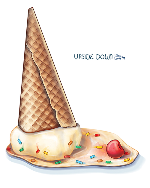 July 13th Serious Saturday Upside Down SketchDaily