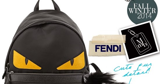 fendi bug eyes backpack