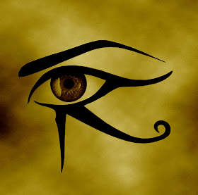 Ojo de horus Udyat símbolo egipcio fuerza protectora