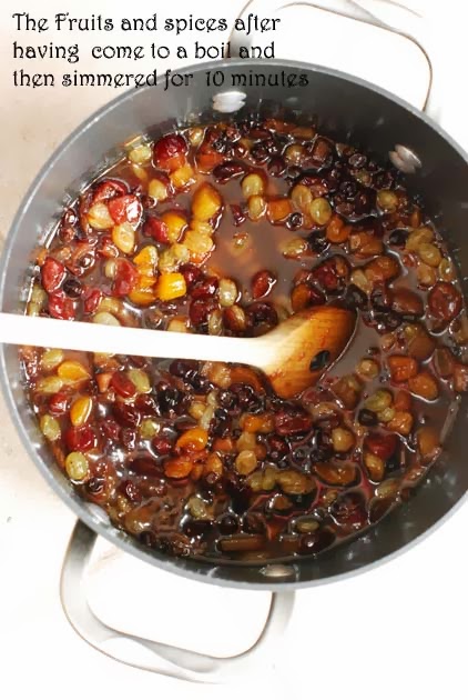 Bong Mom's CookBook: Alton Brown's Fruit cake -- for Christmas and New Year