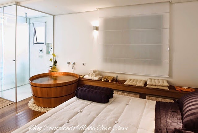Construindo Minha Casa Clean Quartos Integrados com Banheiros de Vidros! -> Banheiro Pequeno Ofuro Construindo Minha Casa Clean Quartos Integrados com Banheiros de Vidros! -> Banheiro Pequeno Ofuro