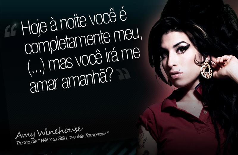 LOVE STORIES Amy Winehouse Will You Still Love Me Tomorrow