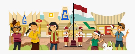 Google Doodle: Hari Kemerdekaan Indonesia