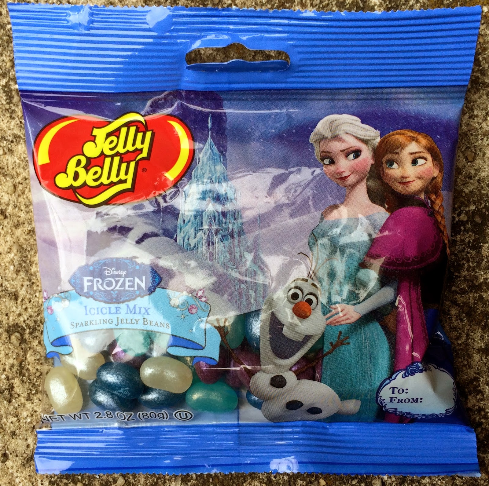Obsessive Sweets From the Movie Frozen Jelly Belly Jellybeans Icicle Mix