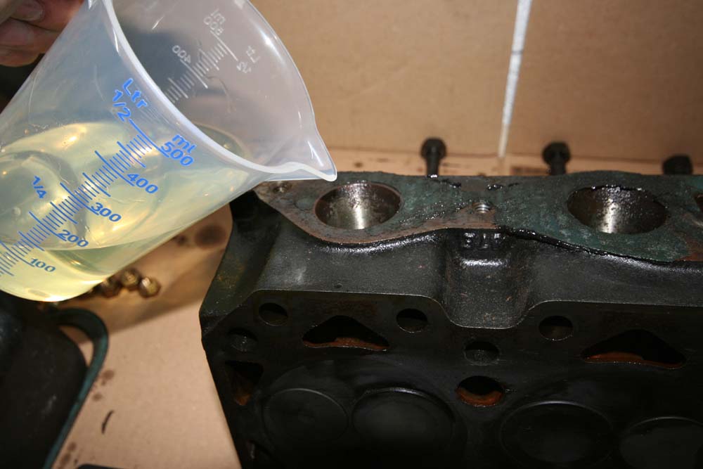 Jacob Petrol leak test