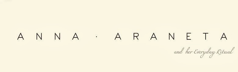 A N N A  ·  A R A N E T A x The Everyday Ritual