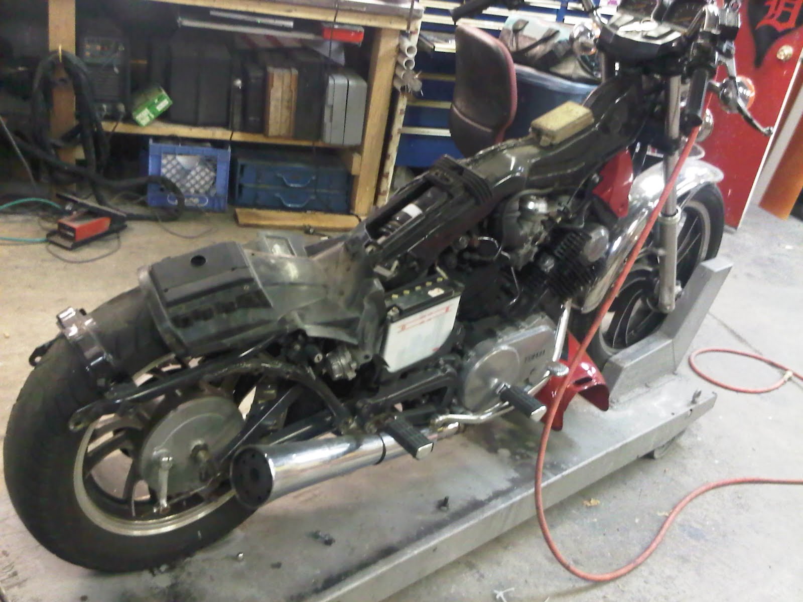 RAS Moto: Virago Cafe Racer Project