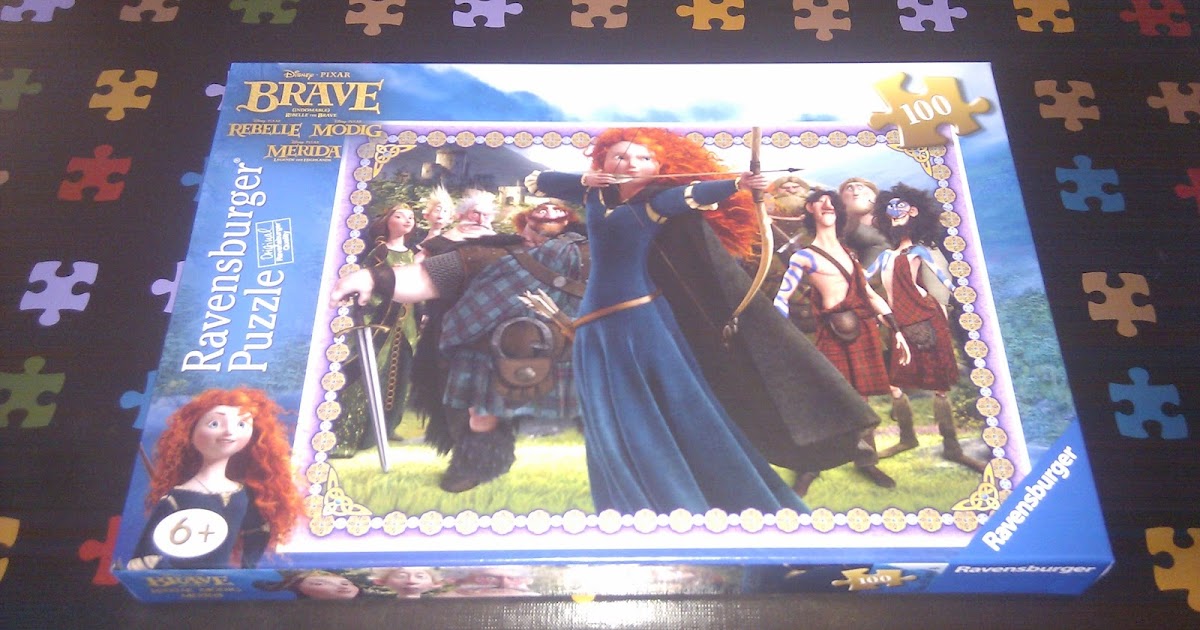 Him, me & three Ravensburger Puzzle Club BRAVE 100pce puzzle