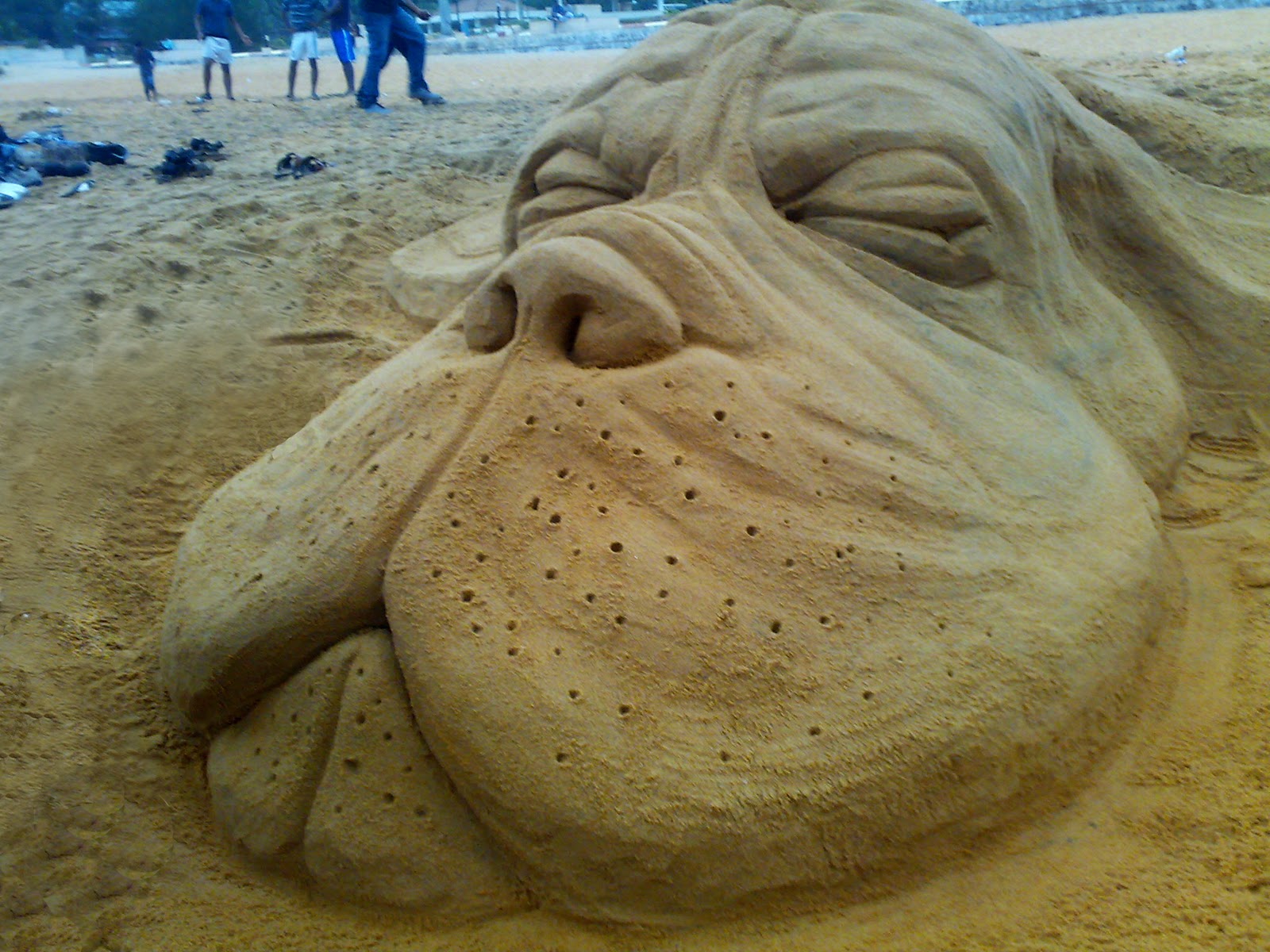 sand work