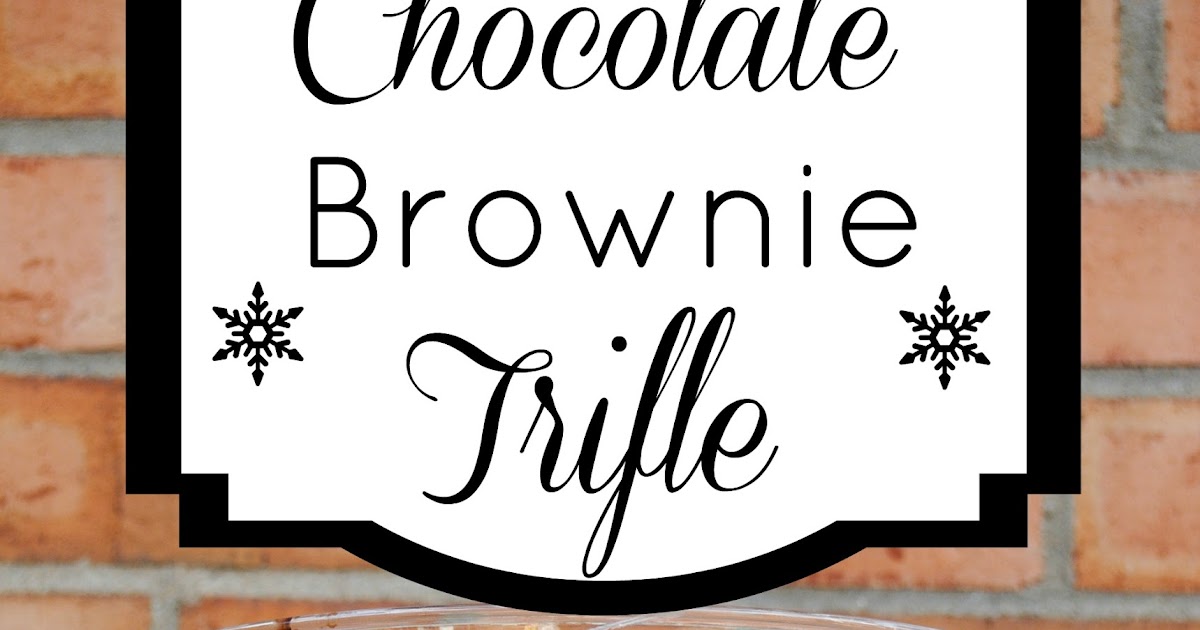 Serenity Now Chocolate Brownie Trifle (Easy Holiday Dessert)