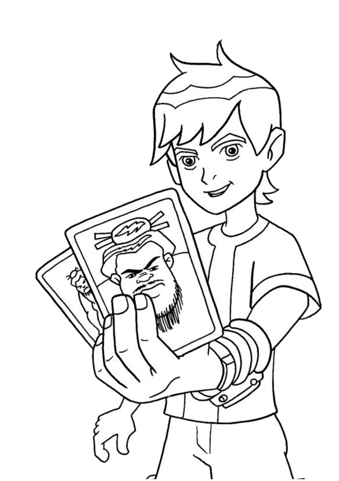 Desenhos do Ben 10 para Colorir Desenhos Para Colorir