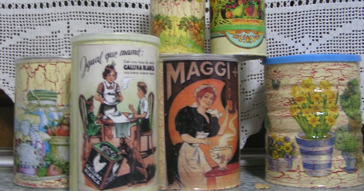 De Nuevo Nuevo: De cómo convertir botes vacíos en útiles y decorativos