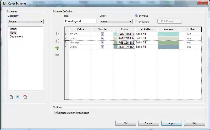 Revit Room Color Change Revit Room Color Change