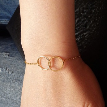 Shop Simple Yet Modern Bracelets. 16k Gold Plated, Color will not easily tarnish!