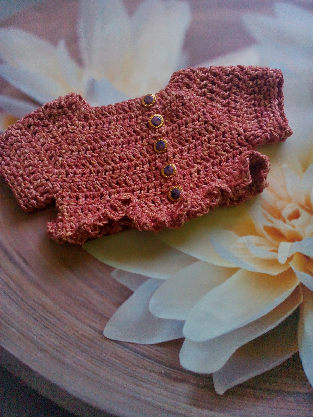 Primavera Ruffle Shrug for Babies