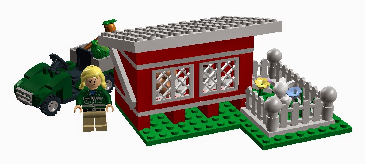 My Increasingly ZooThemed Life LEGO Zoo 0013 Rabbit Hutch