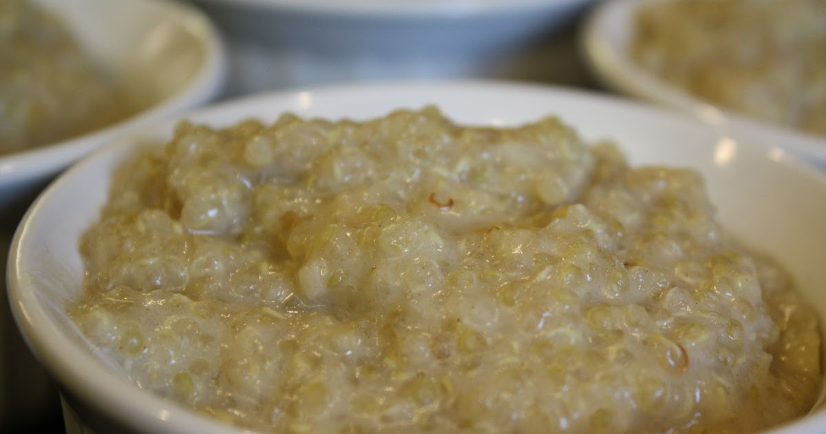 D is for Dinner Banana Quinoa “Rice” Pudding