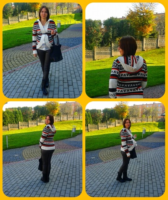 Sweter w norweskim stylu hot jesien/zima 2014