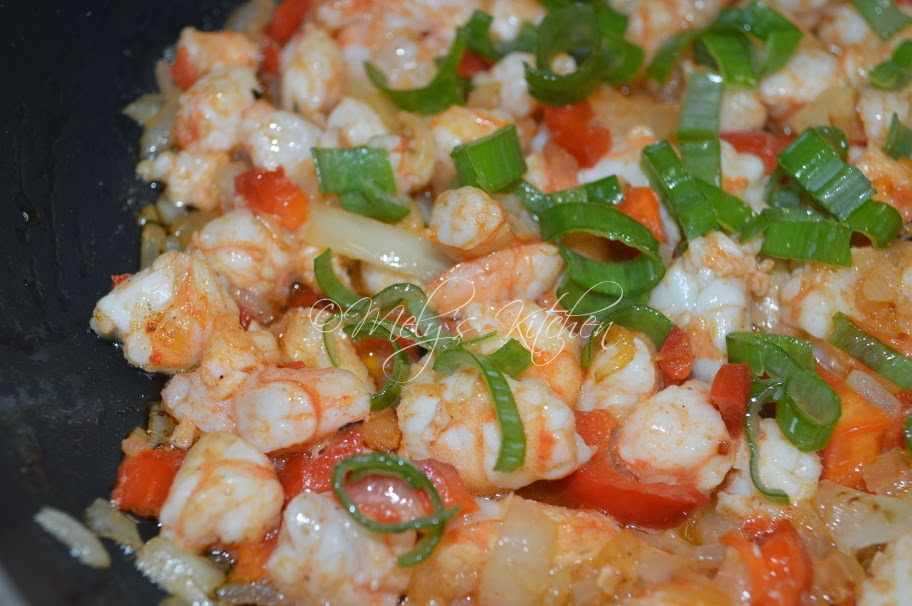 Mely's kitchen Braised Shrimps