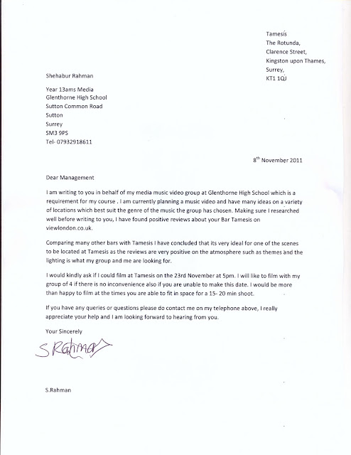permission to travel letters