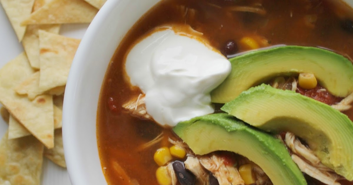 Cook and Craft Me Crazy Crock Pot Chicken Taco Soup
